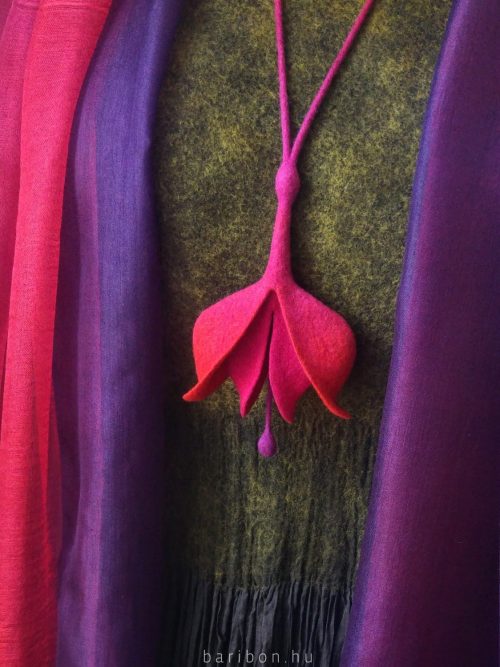 Fuchsia necklace workshop package