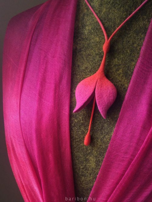 Fuchsia necklace workshop package